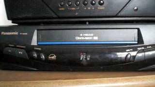 Panasonic Omnivision PV8405S Video cassette recorder review [upl. by Sible]