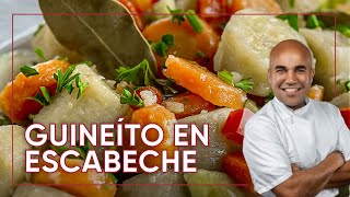 Cómo Preparar unos deliciosos Guineíto en Escabeche al Estilo Chef Piñeiro [upl. by Dorris347]