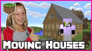 Moving into a New House in Minecraft [upl. by Anitneuq]