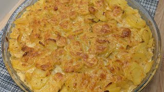 Cremiger Kartoffelgratin  jeder Gast fragt nach dem Rezept [upl. by Lemahs]