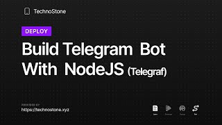 Lesson 1  How to create telegram bot with Telegraf NodeJS  Telegram Bot NodeJS Tutorials [upl. by Theodoric]