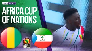 Guinea vs Equatorial Guinea  AFCON 2023 HIGHLIGHTS  01282024  beIN SPORTS USA [upl. by Aerdnuahs]