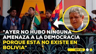 Expresidente de Bolivia critica Gobierno actual del país quotno existe la democraciaquot [upl. by Carlo]