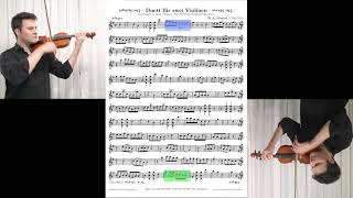 Mozart Kanon quotDer Spiegelquot Table Music [upl. by Irolav]