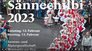 Umzug Sännechilbi Küssnacht am Rigi 2023  Full HD4K  ca 15 Min Zusammenfassung [upl. by Notniv]