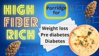 Healthy jowar porridge to loose weight  sorghum drink for diabetes  Jowar ambali for weight loss [upl. by Reinold]