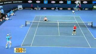 Nadal VS Federer Funny Point [upl. by Sharma]