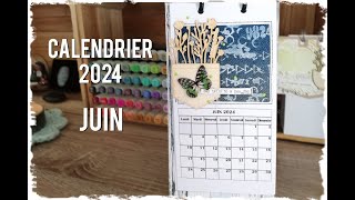 Calendrier 2024  Juin [upl. by Llerahs820]