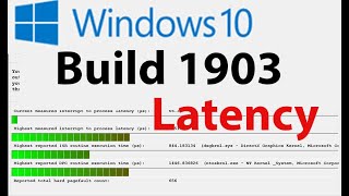 Windows 10 1903 update ISSUE Latency spikes edit SOLVED [upl. by Vance866]