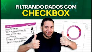 Ficou MUITO mais fácil filtrar dados no Excel com o novo checkbox [upl. by Aliekahs]