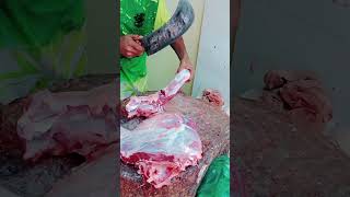 Meat Cutting Super Skilled meat veg beef reels food reelit viral mkdailylife shorts [upl. by Siuluj]