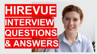 HIREVUE Interview Questions Tips and Answers How to PASS a HireVue Interview [upl. by Ebbie]