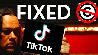 TikTok Automatically MutedRemoved Copyrighted Music In My Video [upl. by Wilburt]