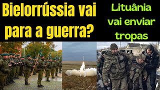 Bielorrússia aliada de Putin vai fazer exercícios nucleares  Lituânia enviará tropas ao front [upl. by Naujek]