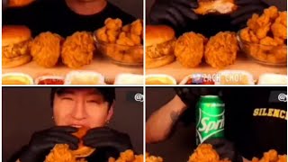 kfc eating asmr asmr mukbangsounds [upl. by Slack]