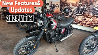 2024 Yezdi Scrambler New Model Detailed Review269365 [upl. by Raycher]