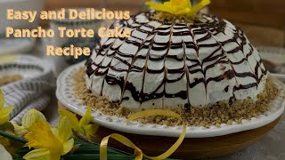 Easy and Delicious Pancho Torte Cake Recipe  Faridas Kitchen [upl. by Attelrak]