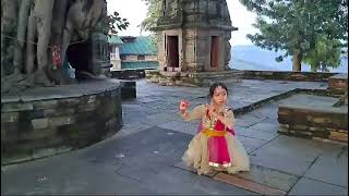 Arnima Molpha Almora  Uttrakhand  Janmashtami Contest festival dance [upl. by Admana]