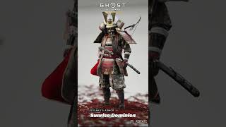 Ghost Of Tsushima All Gosakus Armors ghostoftsushima Gosaku clan armor [upl. by Ardnuek]