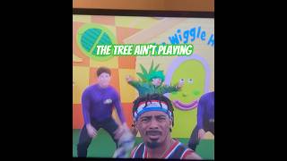 The Tree Ain’t Playing bass wiggles harlemglobetrotters tree [upl. by Llerdnam]