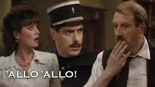 Officer Crabtrees Terrible Translation  Allo Allo  BBC Comedy Greats [upl. by Zzahc]