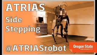 ATRIAS Robot Sidestepping [upl. by Adohr324]