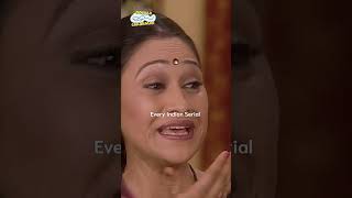 Every Indian Serialfunny tmkoc comedy relatable shorts comedyshorts funnyvideo [upl. by Hanimay74]