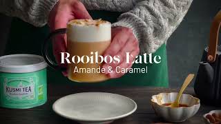 KUSMI TEA  Recette Rooibos Latte  Amande et Caramel [upl. by Tsai]