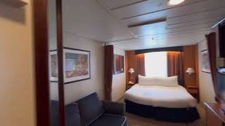 Brilliance of the Seas  Oceanview Cabin 7008 Walkthrough [upl. by Nivrac496]