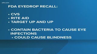 Recall Alert Store brand eyedrops [upl. by Ennaylloh]