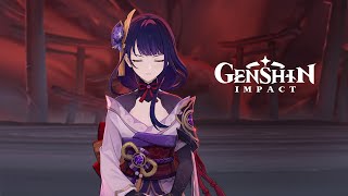 Character Teaser  quotRaiden Shogun Nightmarequot  Genshin Impact [upl. by Lanaj695]