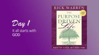 Purpose Driven Life Day 1 [upl. by Eddana]