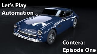 LETS PLAY Automation Light Campaign V41 Contera Episode One [upl. by Atiekal]