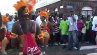 St Kitts Carnival Parade New Years Day 2008 [upl. by Rehpinnej]