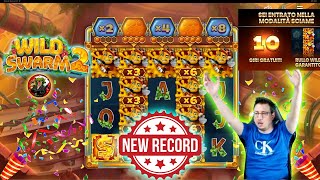 NEW RECORD 🏆 SUPER BONUS alla WILD SWARM 2 🍯  🎰 COBRA SLOT ONLINE [upl. by Noivaz617]