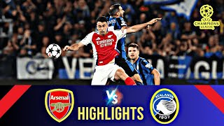 Arsenal VS Atalanta  Highlights  Champions League  20 September 2024 [upl. by Greer]