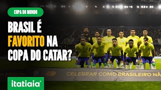 SELEÇÃO BRASILEIRA CHEGA COMO FAVORITA PARA A COPA [upl. by Ahtreb]