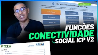 Funções do portal do Conectividade Social v2  2024 [upl. by Mungo676]