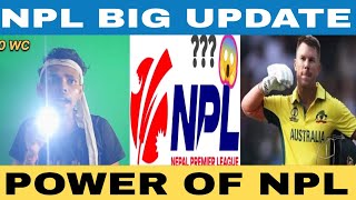 Why Warner Playing Nepal Premer league [upl. by Dow]