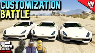 Dewbauchee Specter Custom Customization Battle  GTA Online [upl. by Ennovad]