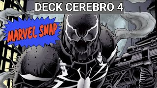 AGENT VENOM  DECK CEREBRO 4  MARVEL SNAP [upl. by Woodring]