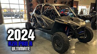 2024 POLARIS RZR PRO R ULTIMATE  MATTE HEAVY METAL [upl. by Aholah]