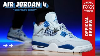 Air Jordan 4 Military Blue 2024 [upl. by Shum]