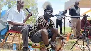 quotGovernorquot with talent quotGovernor Rasanga look alikequot playing Nyatiti [upl. by Riamo]