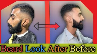 beard styles for men beard before and after beard by face shape beard fade tutorial Man beard 2024 [upl. by Nednyl]