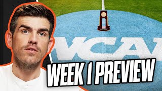 BEST Week 1 College Football Games 2024 Preview [upl. by Koetke]