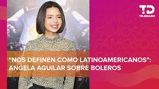 Ángela Aguilar recalca la importancia de los boleros en las nuevas generaciones [upl. by Heigho836]