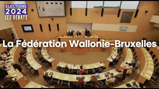 Elections du 9 juin spécial Fédération WallonieBruxelles avec les présidents de partis [upl. by Tsirhc]