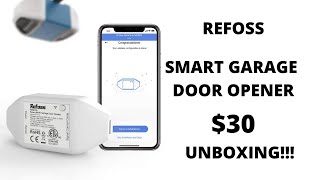 Refoss Smart WiFi Garage Door Opener unboxing [upl. by Grosz]