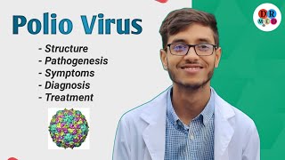 Poliomyelitis  Polio Virus  Virology  Microbiology bangla lecture [upl. by Enhpad]